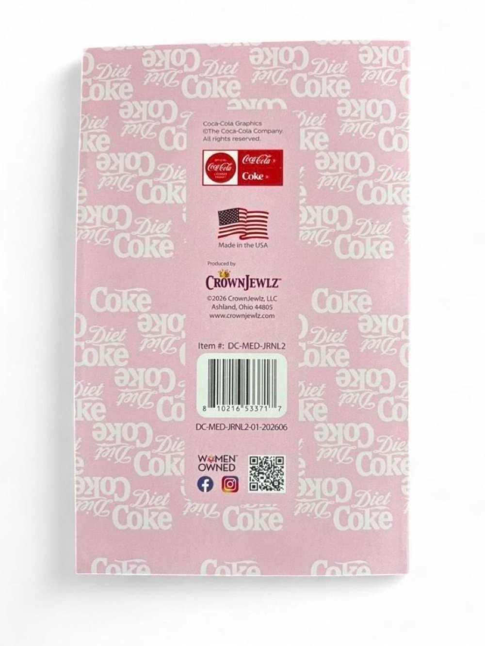 VIRAL DIET COKE NOTEBOOK SET (2-PACK JOURNALS) - Picture 3 of 6